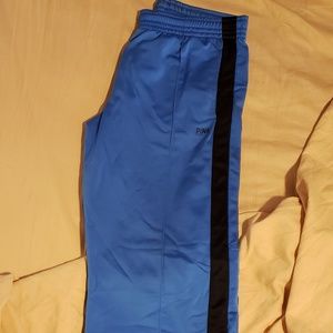 Blue & Black PINK Track Pants